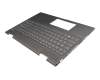 46M0EECS0008 teclado incl. topcase original HP DE (alemán) gris/canaso con retroiluminacion