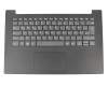 5CB0R34888 teclado incl. topcase original Lenovo DE (alemán) gris/negro con dibujos