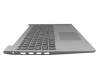 5CB0S16857 teclado incl. topcase original Lenovo GR (griego) gris oscuro/canaso