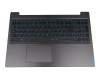 5CB0U42751 teclado incl. topcase original Lenovo PO (portugués) negro/azul/negro con retroiluminacion