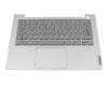 5CB1B02551 teclado incl. topcase original Lenovo DE (alemán) gris/canaso con retroiluminacion