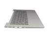 5CB1B02551 teclado incl. topcase original Lenovo DE (alemán) gris/canaso con retroiluminacion