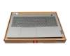 5CB1B34951 teclado incl. topcase original Lenovo DE (alemán) gris oscuro/canaso con retroiluminacion y mouse stick