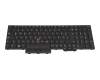 5N20W68120 teclado original Lenovo DE (alemán) negro/negro con mouse-stick