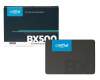 Crucial BX500 SSD 500GB (2,5 pulgadas / 6,4 cm) para Gigabyte Aero 17 HDR YB/XB/WB/KB/SB