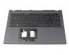 6B.A1BN2.014 teclado incl. topcase original Acer DE (alemán)