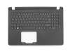 6B.D0N2010 teclado incl. topcase original Acer DE (alemán) negro/negro