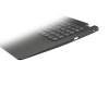 6B.HF8N2.015 teclado incl. topcase original Acer SF (suiza-francés) negro/negro