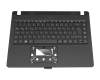 6B.VPQN7.F11 teclado incl. topcase original Acer DE (alemán) negro/negro