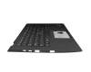 6K+NDD0.T20U teclado incl. topcase original Lenovo UK (Inglés) negro/negro con retroiluminacion y mouse stick