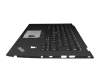 6K+NDD0.T20U teclado incl. topcase original Lenovo UK (Inglés) negro/negro con retroiluminacion y mouse stick