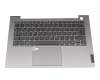 7211310100012 teclado incl. topcase original Lenovo DE (alemán) gris/canaso con retroiluminacion