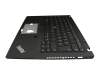 851-00050-00A teclado incl. topcase original Lenovo DE (alemán) negro/negro con retroiluminacion y mouse stick