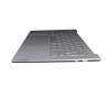 8SSN21G96017C1WJ2751FTR teclado incl. topcase original Lenovo DE (alemán) gris/canaso con retroiluminacion