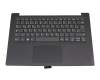 8SST60N10295 teclado incl. topcase original Lenovo DE (alemán) gris/canaso