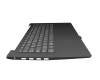 8SST60N10295 teclado incl. topcase original Lenovo DE (alemán) gris/canaso