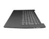 8SST60N10295 teclado incl. topcase original Lenovo DE (alemán) gris/canaso