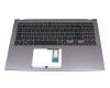 90NB0M93-R31GE1 teclado incl. topcase original Asus DE (alemán) negro/canaso