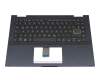 90NBORN1-R31GE2 teclado incl. topcase original Asus DE (alemán) negro/negro