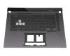 90NR0572-R32GE1 teclado incl. topcase original Asus DE (alemán) negro/antracita con retroiluminacion