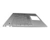 92.NECBW.ROG GER teclado incl. topcase original HP DE (alemán) plateado/negro