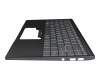 95714D36EC10 teclado incl. topcase original MSI IT (italiano) gris/negro con retroiluminacion