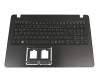 AEZAAG00210 teclado incl. topcase original Acer DE (alemán) negro/negro