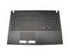 AL7S_A11BWL teclado incl. topcase original Acer DE (alemán) negro/negro con retroiluminacion