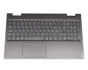 AM1FH000900 teclado incl. topcase original Lenovo CH (suiza) gris/canaso con retroiluminacion