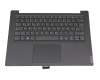 AM1GZ000200 teclado incl. topcase original Lenovo DE (alemán) gris/canaso