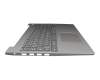 AM1JV000300 teclado incl. topcase original Lenovo DE (alemán) gris/plateado