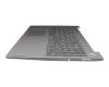 AM1JV000300 teclado incl. topcase original Lenovo DE (alemán) gris/plateado