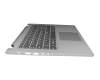 AP173000910 teclado incl. topcase original Lenovo CH (suiza) gris/plateado con retroiluminacion