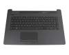 BHW015WHK01A teclado incl. topcase original HP FR (francés) negro/negro (PTP/sin DVD)