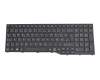 CP799804-53 teclado original Fujitsu DE (alemán) negro/negro