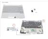 Fujitsu CP846372-XX UPPER ASSY INCL. KB SWISS WHITE NORMAL