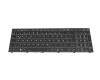 CVM18H960094305 teclado original Clevo DE (alemán) negro/blanco/negro blanca