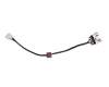 DC Jack incl. cable (para dispositivos DIS) para Lenovo IdeaPad 300-14IBR (80M2)