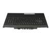 DZC46G3DTA teclado incl. topcase original HP DE (alemán) negro/negro con retroiluminacion