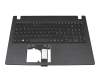 EAZAJ00201A teclado incl. topcase original Acer SF (suiza-francés) negro/negro