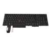 FU53722 teclado original Lenovo CH (suiza) negro/negro con mouse-stick