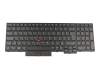 FU53722 teclado original Lenovo DE (alemán) negro/negro con mouse-stick sin backlight