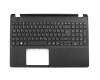 HHA46009001 teclado incl. topcase original Acer DE (alemán) negro/negro