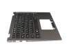 HQ21011498000 teclado incl. topcase original Acer DE (alemán) negro/canaso