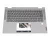 LC560-14 teclado incl. topcase original Lenovo DE (alemán) gris/canaso