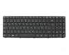 LCM15HH26D0-686 teclado original Lenovo DE (alemán) negro/negro/mate