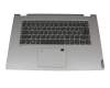 LCM16H36D0-686 teclado incl. topcase original Lenovo DE (alemán) gris/plateado