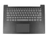 LCM16H56D0-686 teclado incl. topcase original Chicony DE (alemán) gris/negro estriado