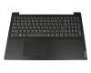 LCM16H66D0-686 teclado incl. topcase original Lenovo DE (alemán) gris/negro