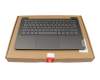 LCM19J16D0J686 teclado incl. topcase original Lenovo DE (alemán) gris oscuro/canaso con retroiluminacion